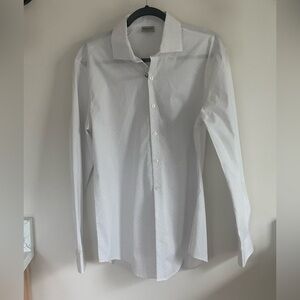 Vintage Lacoste Button Down Shirt Striped Classic Fit Preppy Y2K Oversized